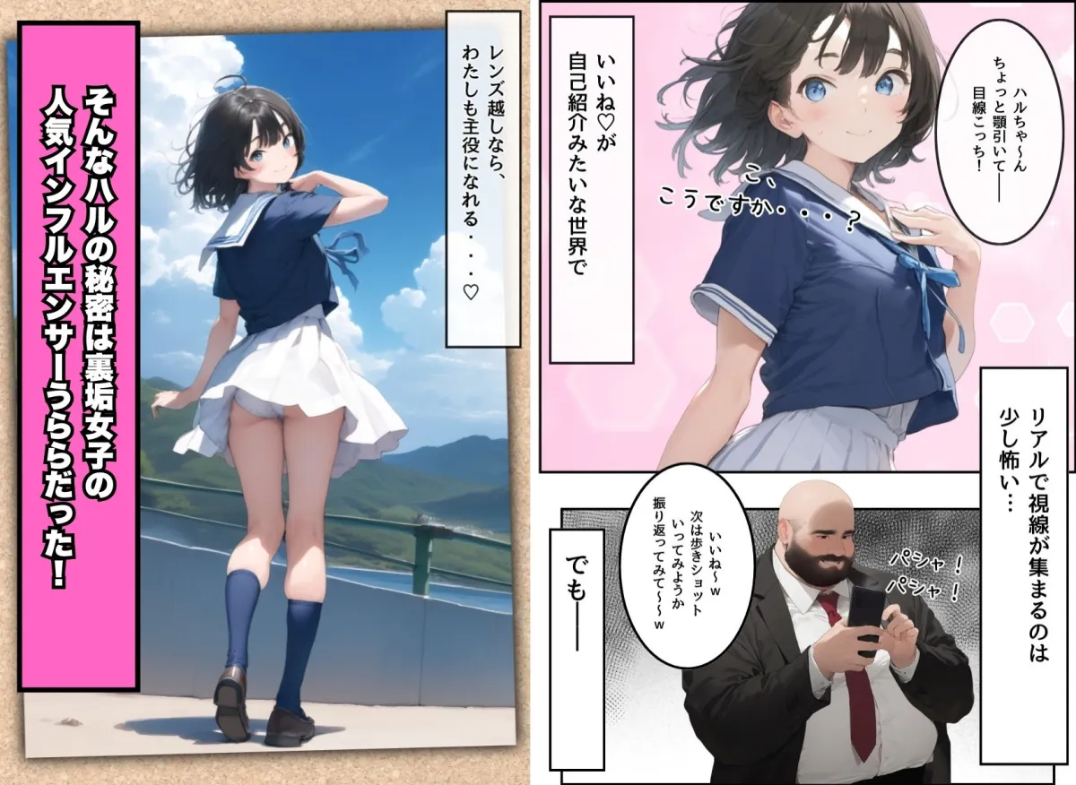 地味で華奢な裏垢女子がおじさんに甘やかされてハメ撮り撮影〜BSS編、僕が先に好きだったのに〜