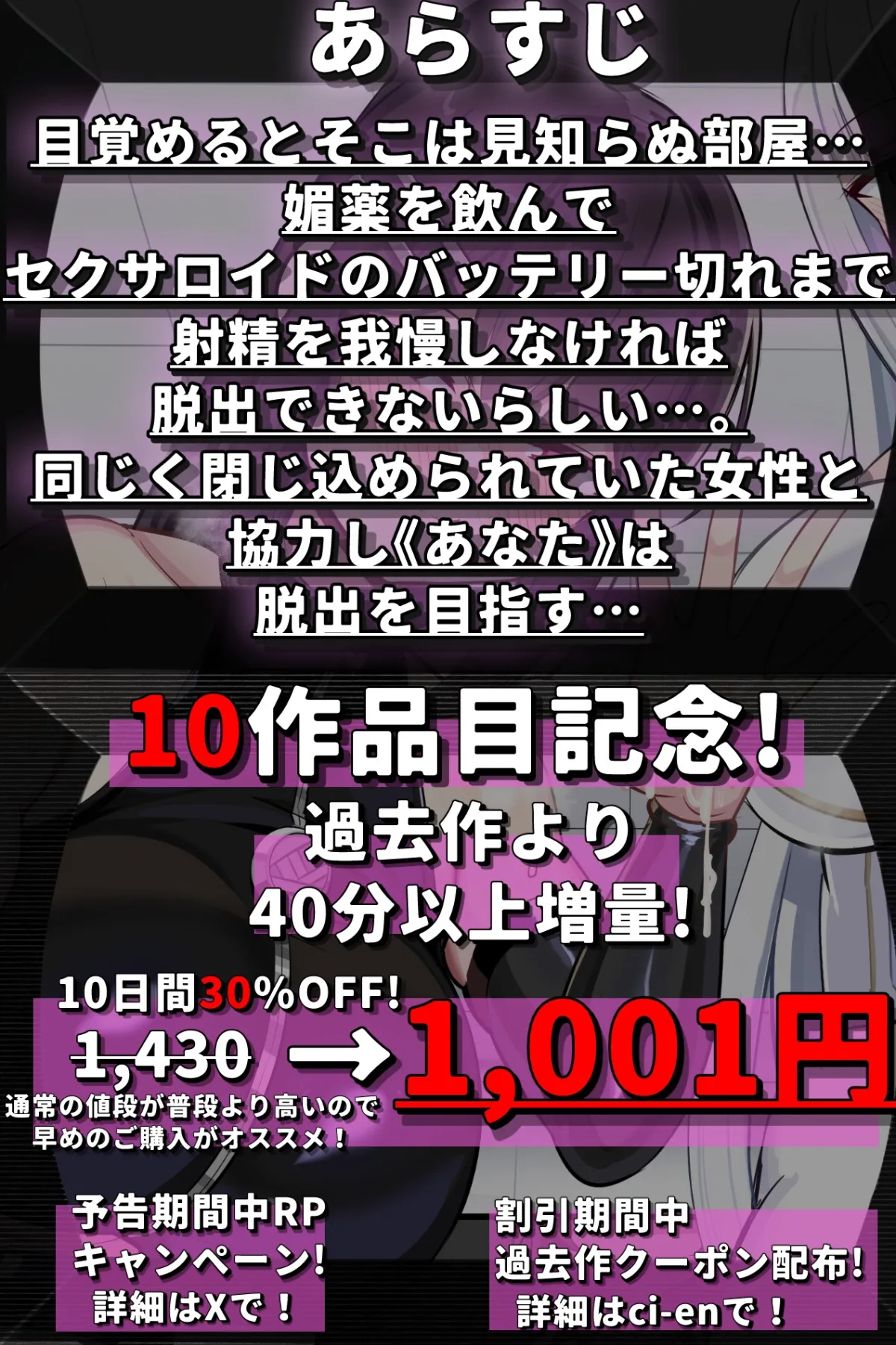 乳首の快楽から、もう逃げられない ~我慢しないと出られない部屋~ 乳首の快楽から、もう逃げられない ~我慢しないと出られない部屋~