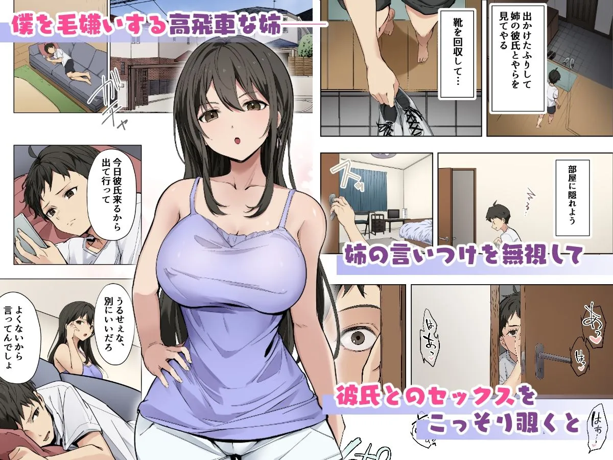 姉が彼氏とセックスしているのを目撃して以来、勃起が止まらずハメまくっちゃいました 姉が彼氏とセックスしているのを目撃して以来、勃起が止まらずハメまくっちゃいました