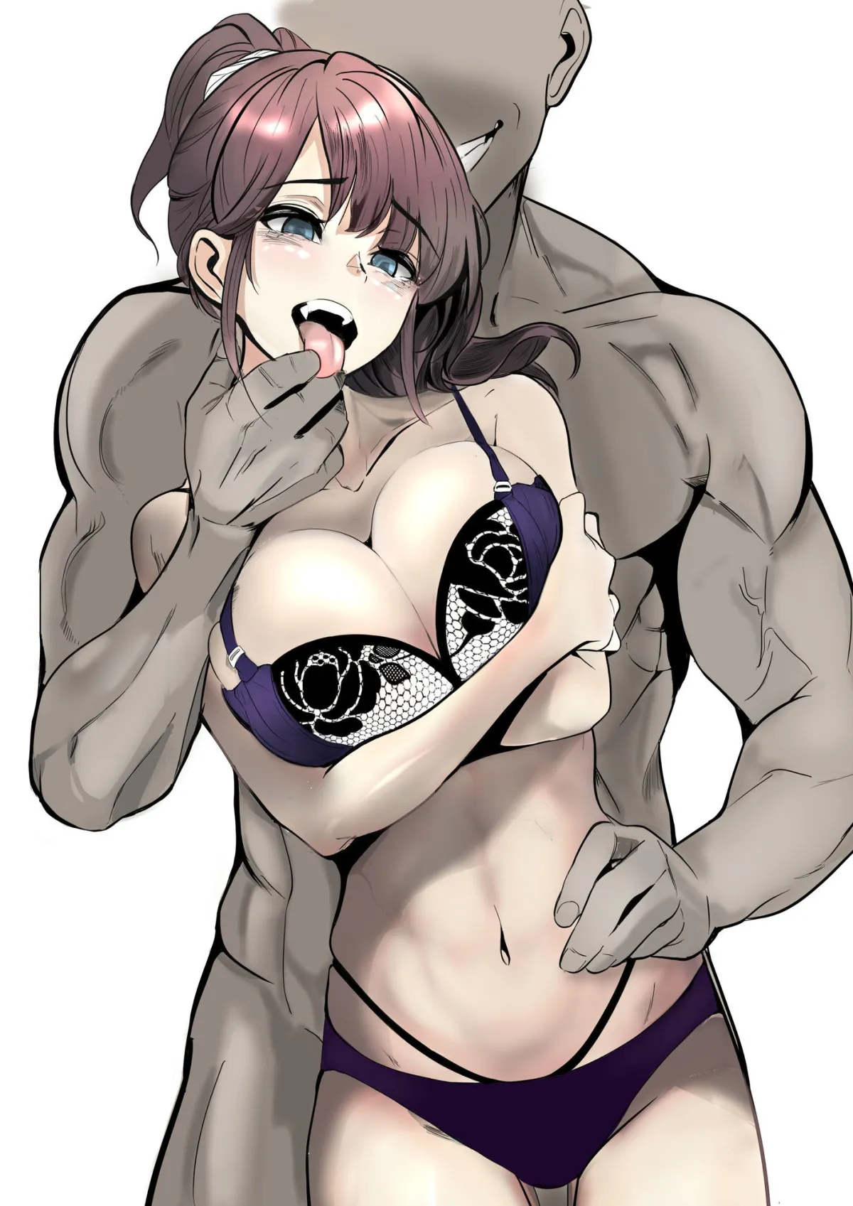 家族の為にデリヘルで働く絶対に本番しない妻が挿入されて堕ちる話