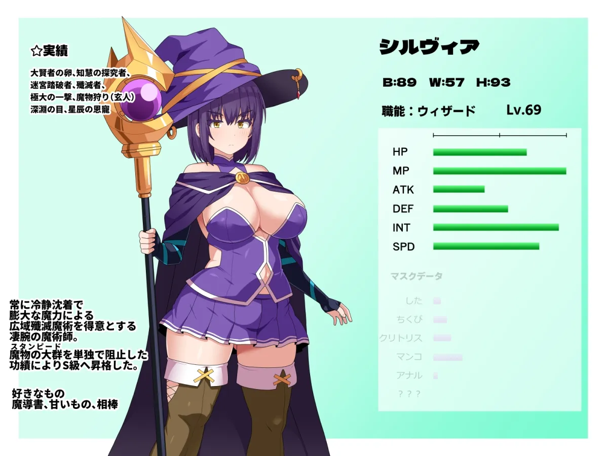 S級冒険者の無様な敗北～おほ♡生やされたフタ〇リチンポから魔力射精ちゃう♡‼～