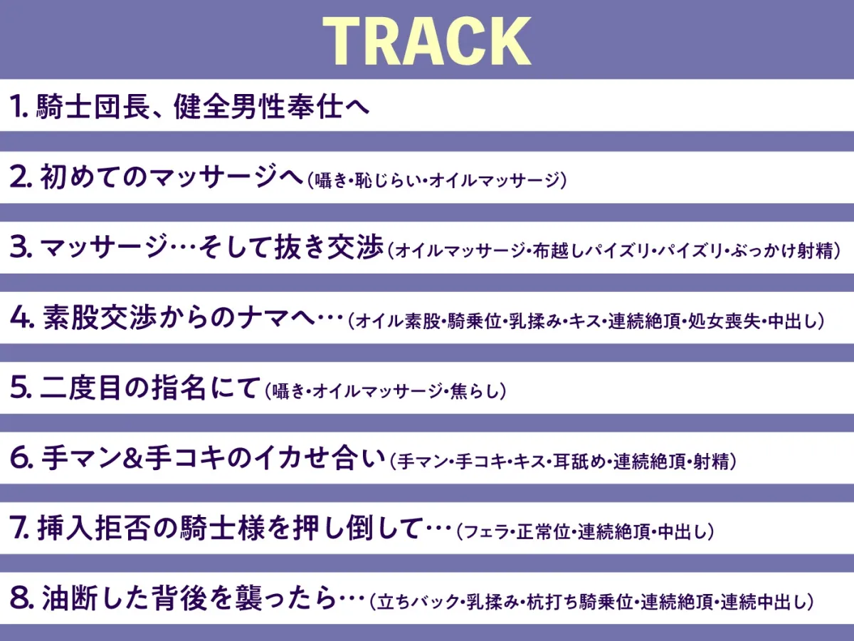【期間限定55円】チンは剣より強し！～最凶の女騎士団長…メンズエステで男に屈す～＜KU100＞
