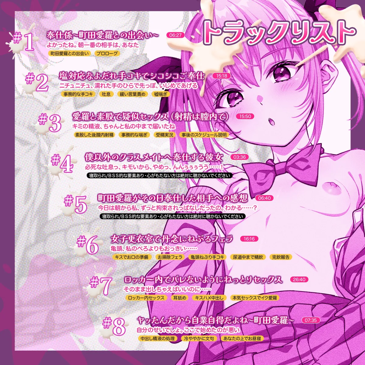 奉仕係の女の子たち ASMR Vol.3 ～町田愛羅の場合～