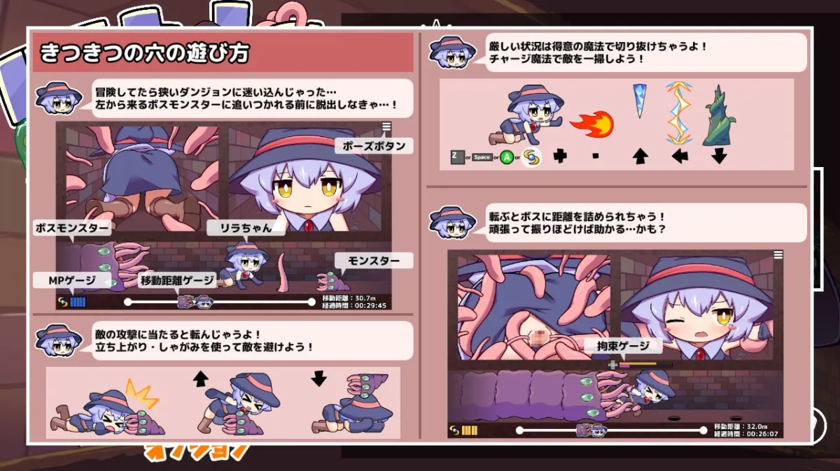 リラちゃんときつきつの穴