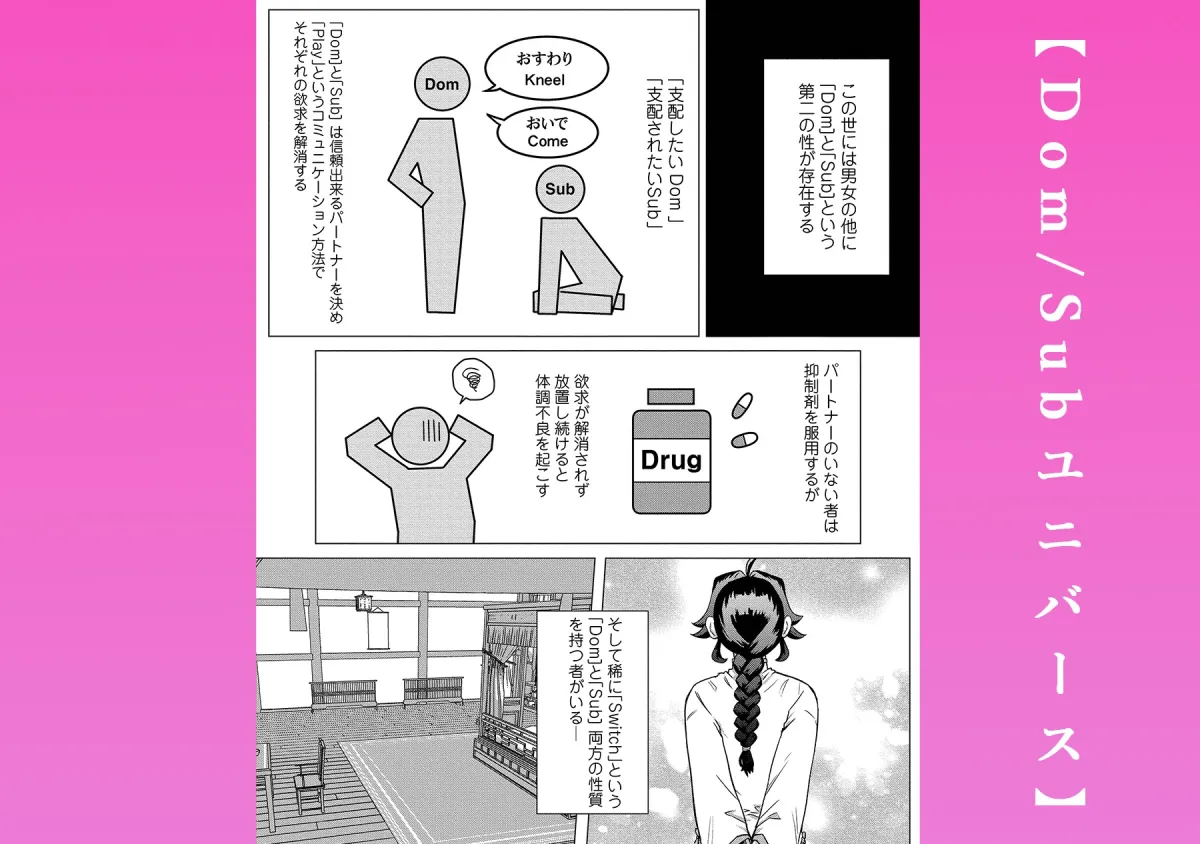 褒められる快感–Switchの女ボスはDomの側近に褒められたい–【Dom/Subユニバース】