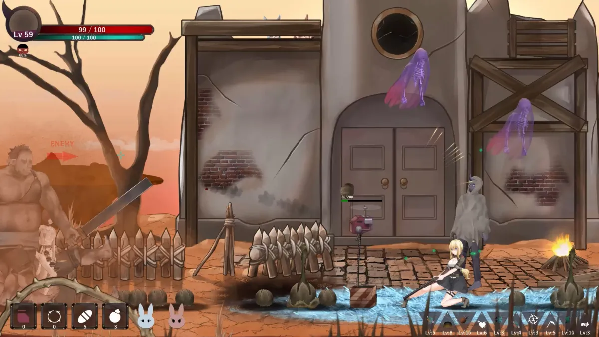 滅びた地の女王