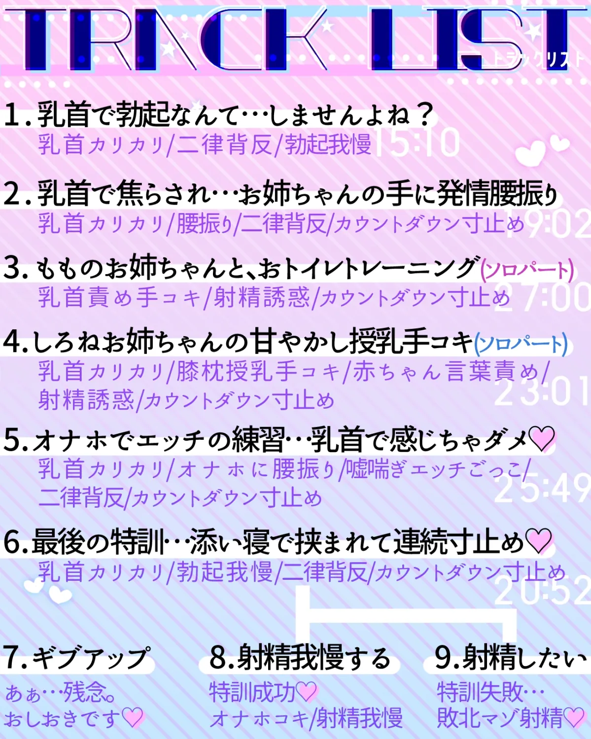 【射精禁止2h超】お姉ちゃんメイドにマゾ乳首バレして…甘々×いじわる寸止め特訓♪【二律背反×乳首責め】