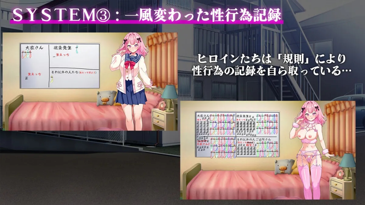 催淫アパート〜催淫居住規則による住民支配〜