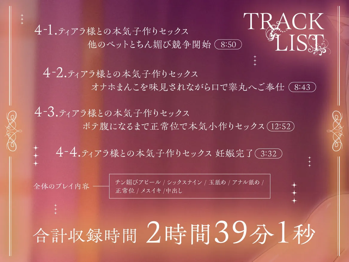 【他種族崇拝×雌化調教】高貴なケモ耳ふたなり王女様による劣等種族雌マゾペット化調教