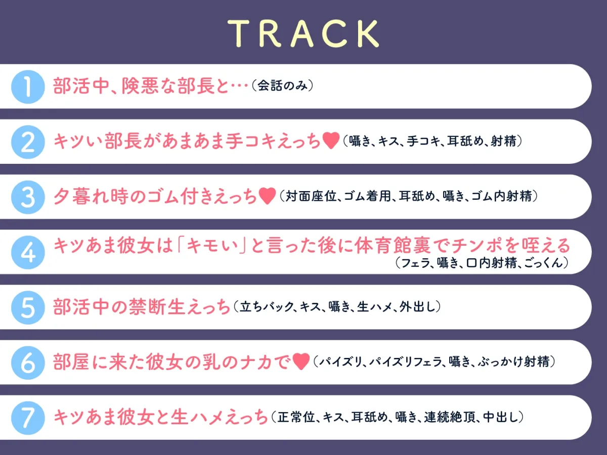 【期間限定55円】《全編囁き》普段は気の強いJKが僕の前だけ甘えたな恋人になるイチャあまセックスASMR＜KU100＞