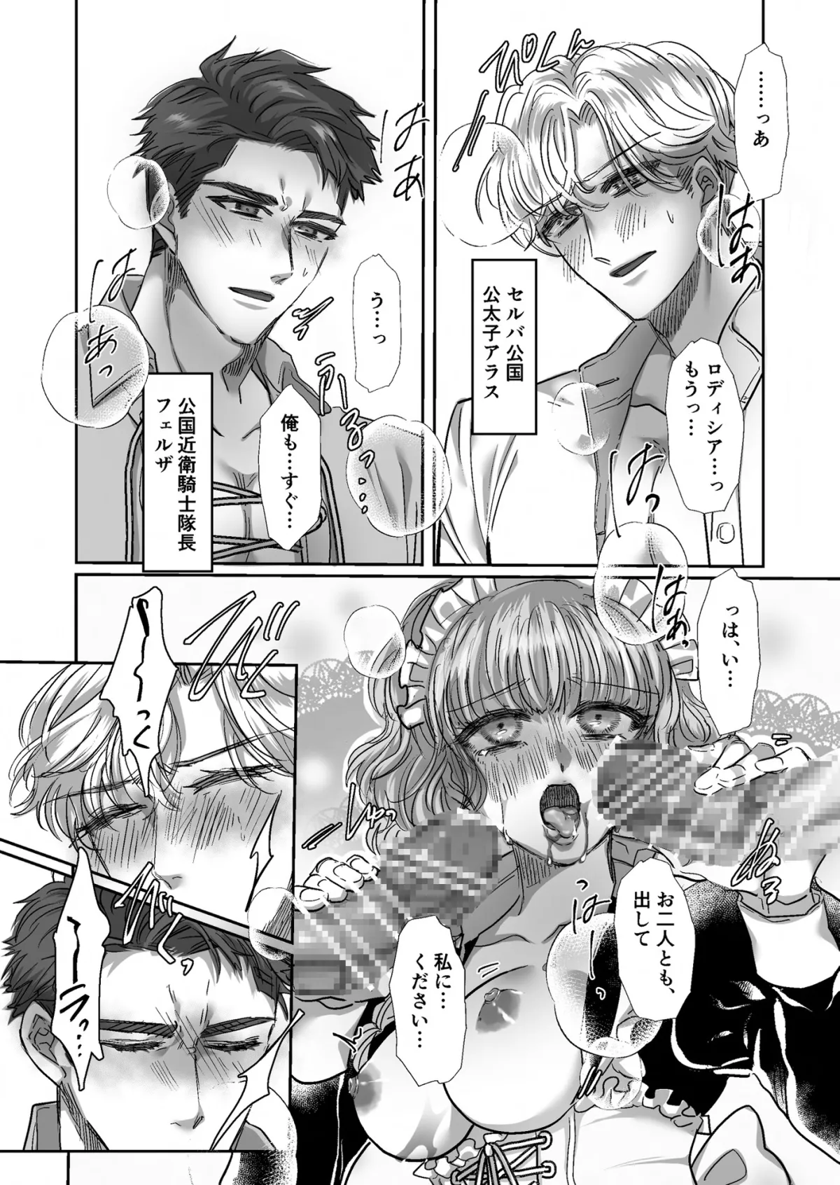 特務メイド~王子と騎士に愛されて~