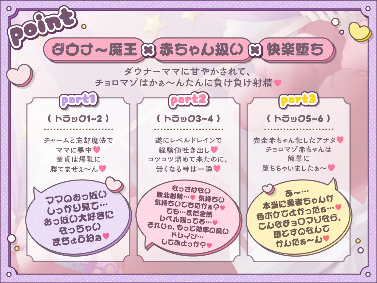 ✅早期限定25%OFF!✅ダウナー魔王ママは勇者クンをバブらせたい♪～ムチムチどすけべボディで迫ってゆるオホ理性陥落SEX♡