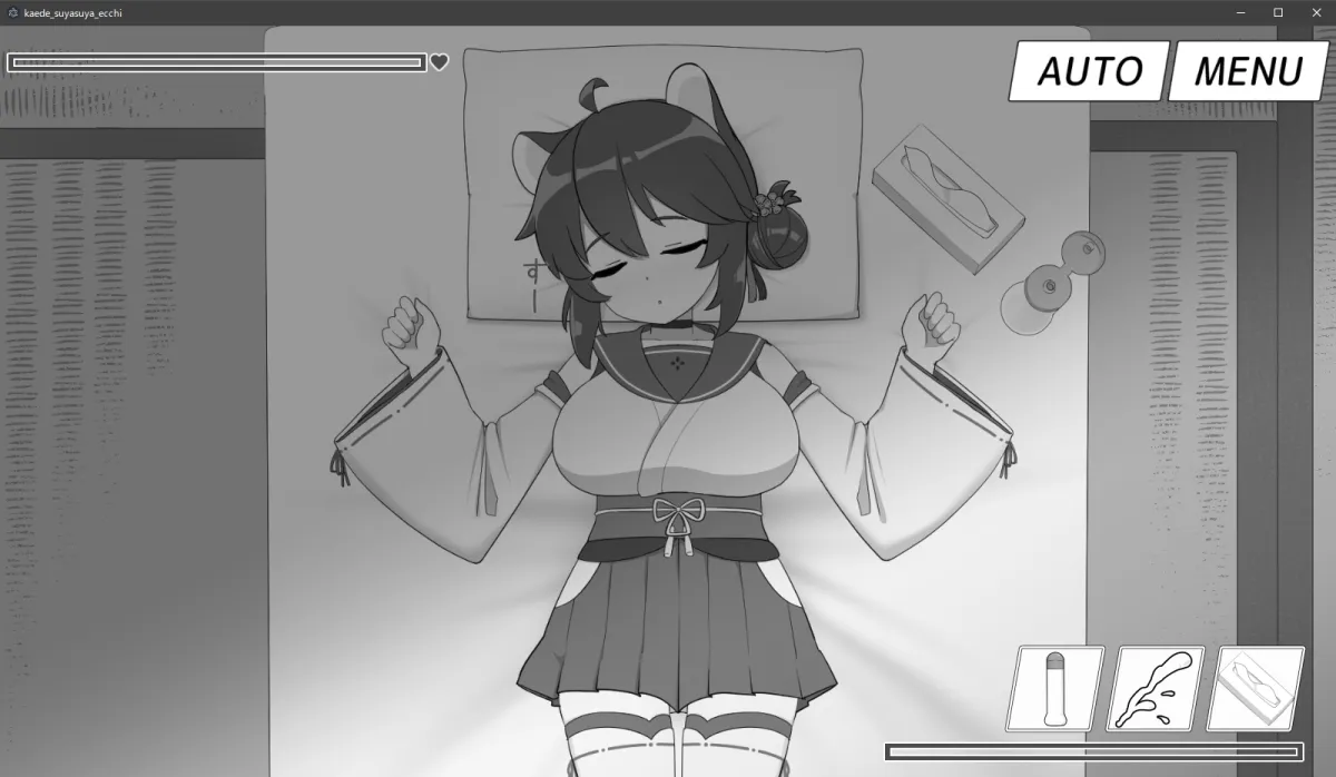 カエデすやすやえっち