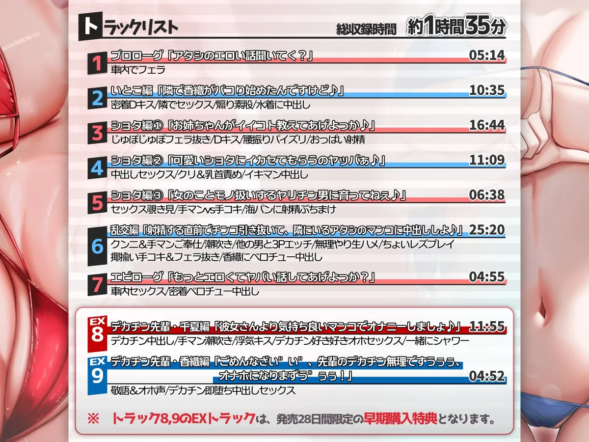 ✨ヤリマンJKギャル×2✨【早期特典】アタシらのカラダでサクッとヌいてく?【KU100】 ✨ヤリマンJKギャル×2✨【早期特典】アタシらのカラダでサクッとヌいてく?【KU100】