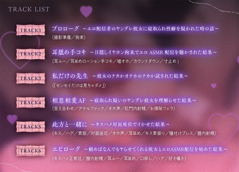 《NTR報告Live2D同梱》見知らぬ女子高生に監禁された漫画家の話ASMR～頼めばなんでもヤらせてくれる彼女とエロASMR配信を始めた結果～