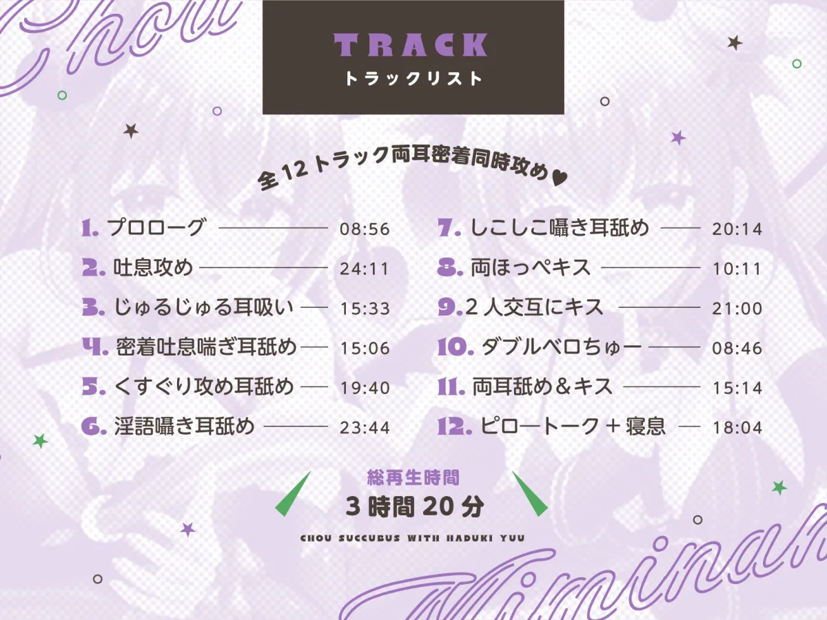 【耳舐め＆キス特化】超サキュバス with葉月ゆう【200分/KU100】