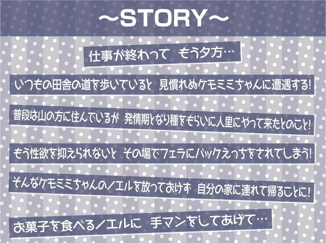 無口ケモミミちゃんと繁殖交尾【フォーリーサウンド】