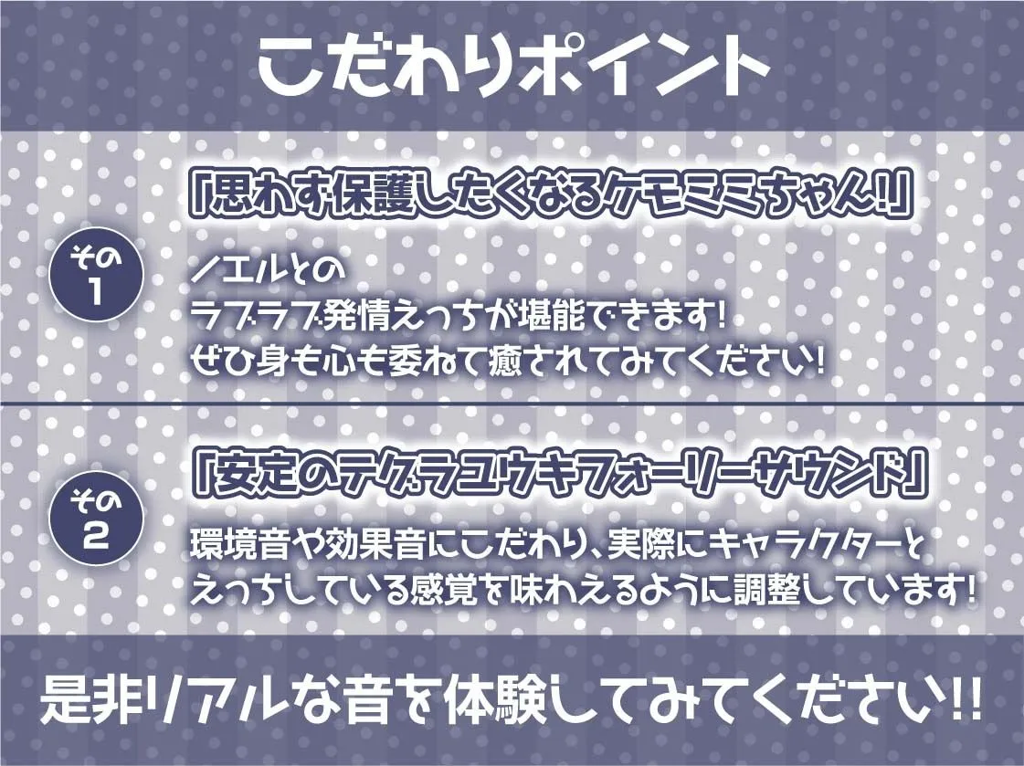 無口ケモミミちゃんと繁殖交尾【フォーリーサウンド】
