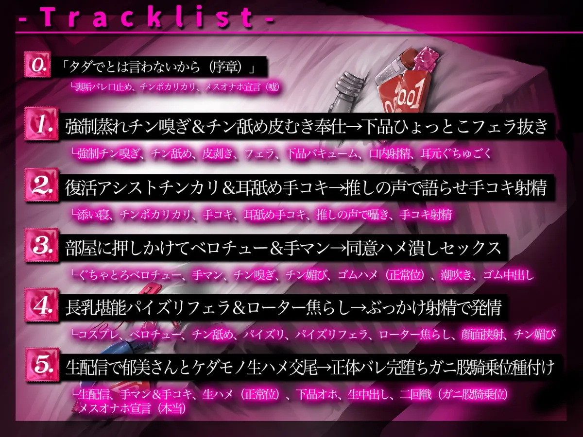 【オナホ堕ち/期間限定差分イラスト付き】裏アカバレした限界性欲ドスケベ女上司が、あなた専用肉オナホになる〜脅して詰めて人生終了公開交尾〜【KU100】 【オナホ堕ち/期間限定差分イラスト付き】裏アカバレした限界性欲ドスケベ女上司が、あなた専用肉オナホになる〜脅して詰めて人生終了公開交尾〜【KU100】