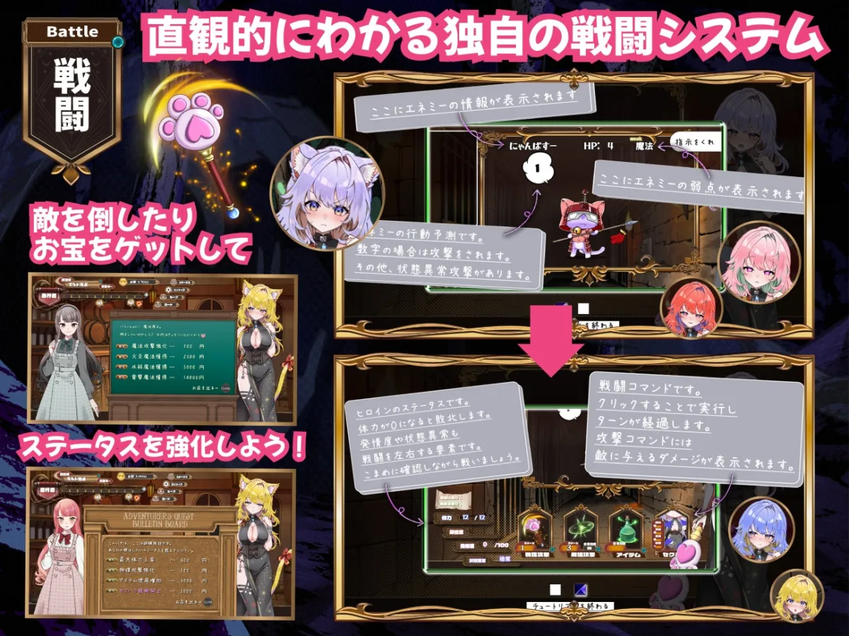 発情ダンジョン~猫耳娘と探索ライフ~ 発情ダンジョン~猫耳娘と探索ライフ~