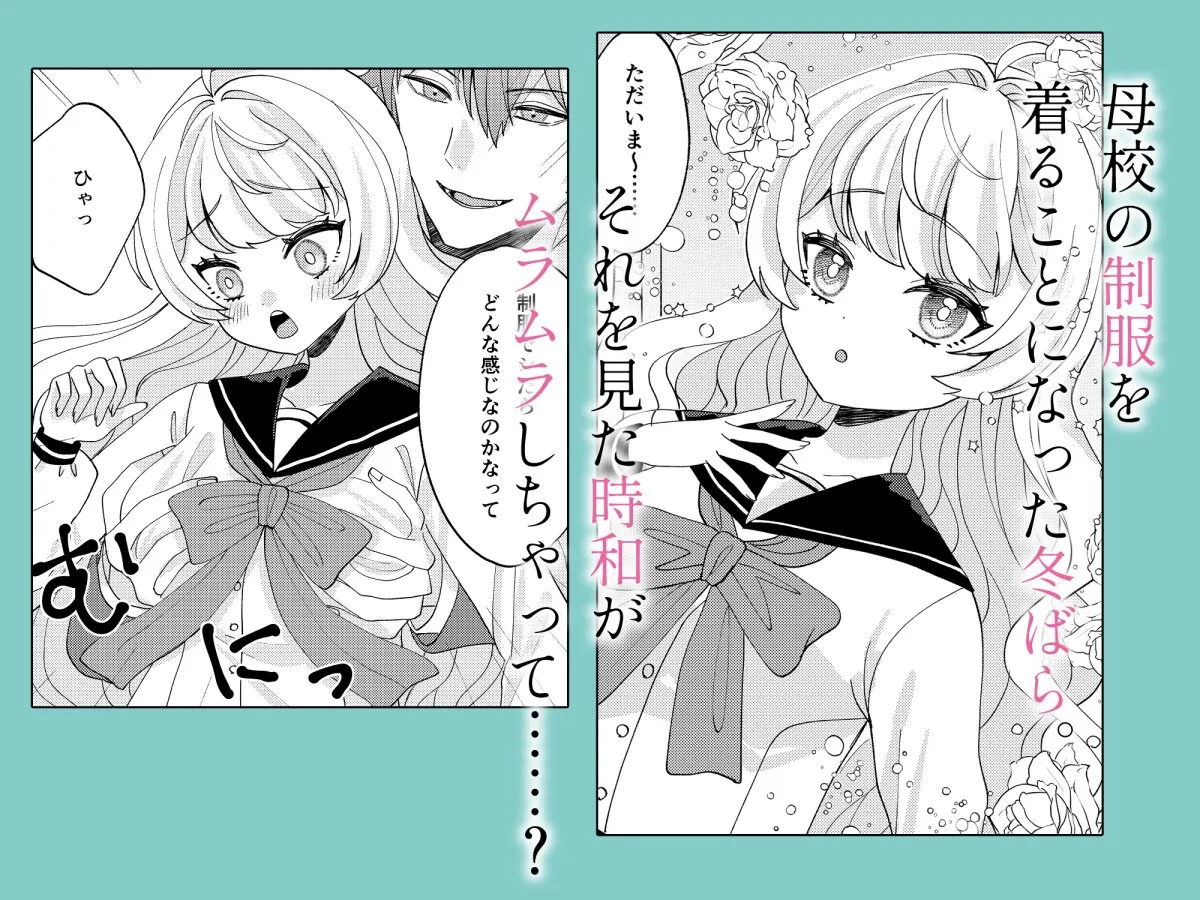 お嬢様とセーラー服でいちゃらぶ