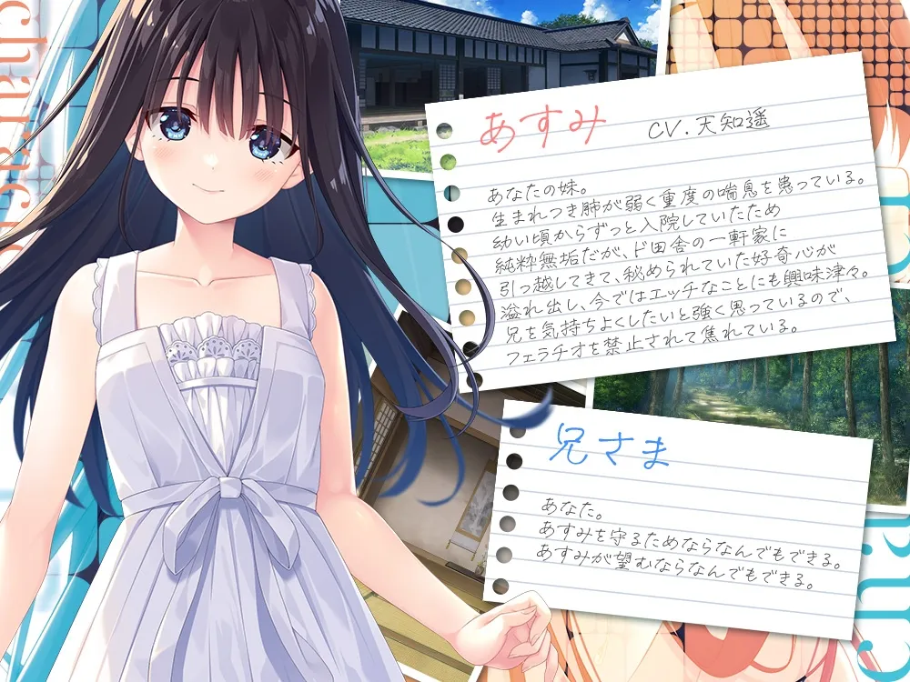 【2025年07月28日迄限定裸立ち絵集】ド田舎兄妹、甘々フェラチオASMR 【2025年07月28日迄限定裸立ち絵集】ド田舎兄妹、甘々フェラチオASMR