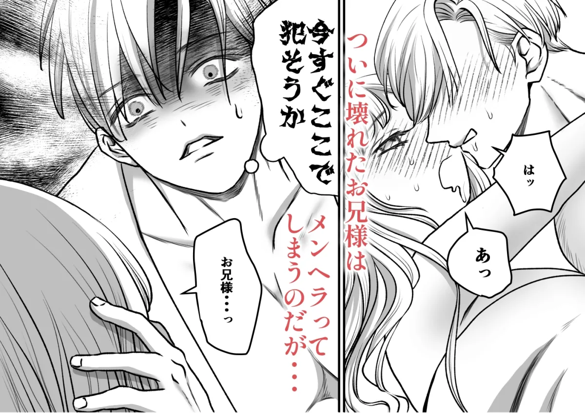 闇堕ち予定のお義兄様にキスをねだっただけなのに2