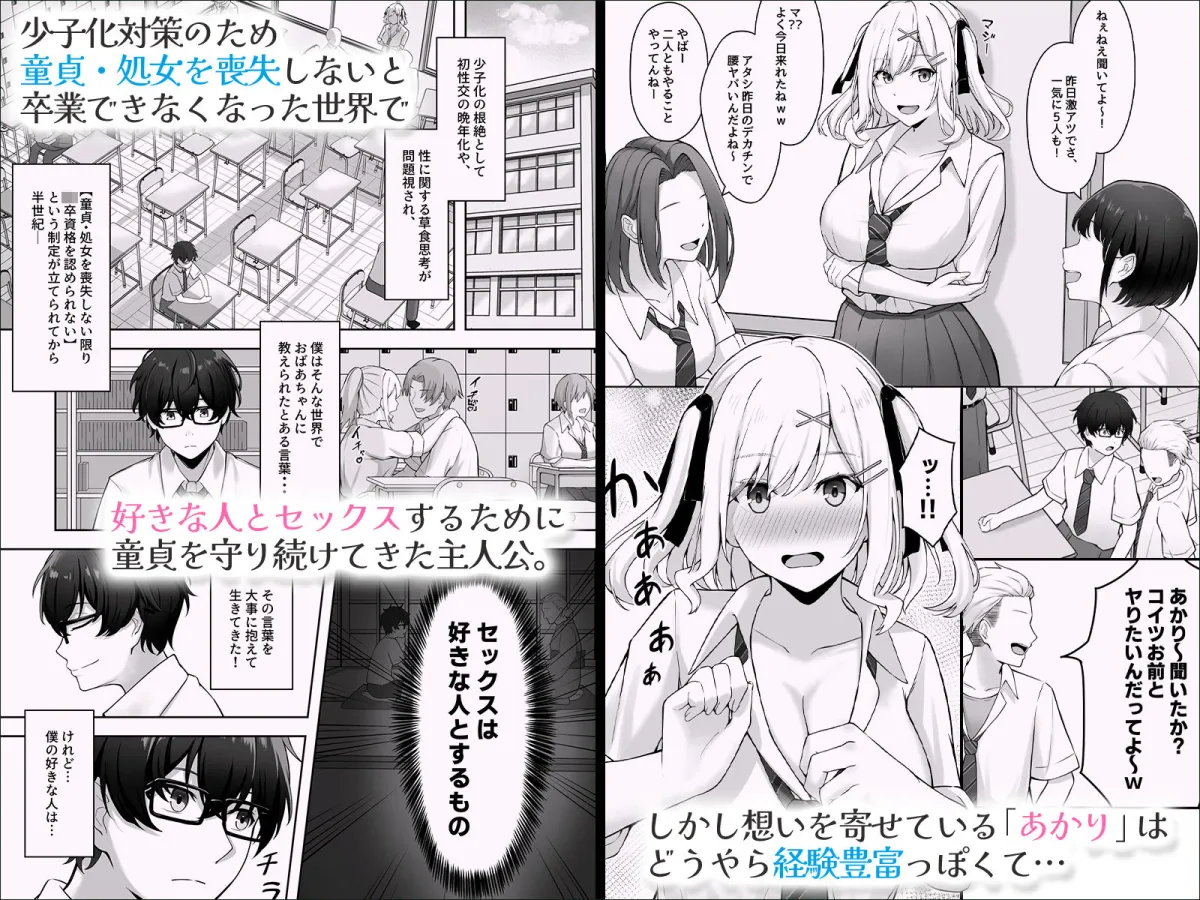 童貞のままだと卒業できない学校の特別補講演習！