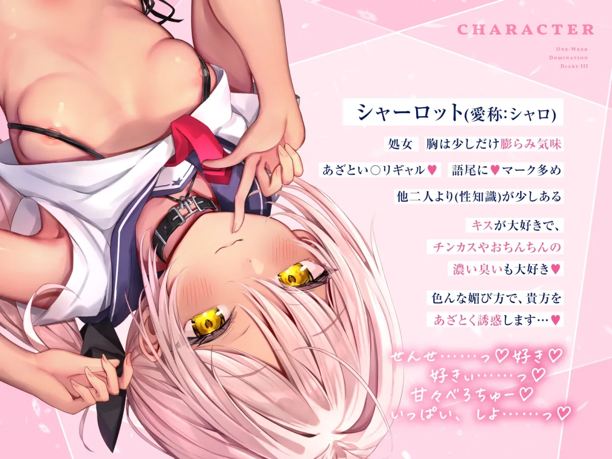 【媚び媚び催眠】○リ魔法少女の一週間調教日記III~汚ちんちん&チンカスで下品な性奴隷調教~ 【媚び媚び催眠】○リ魔法少女の一週間調教日記III~汚ちんちん&チンカスで下品な性奴隷調教~