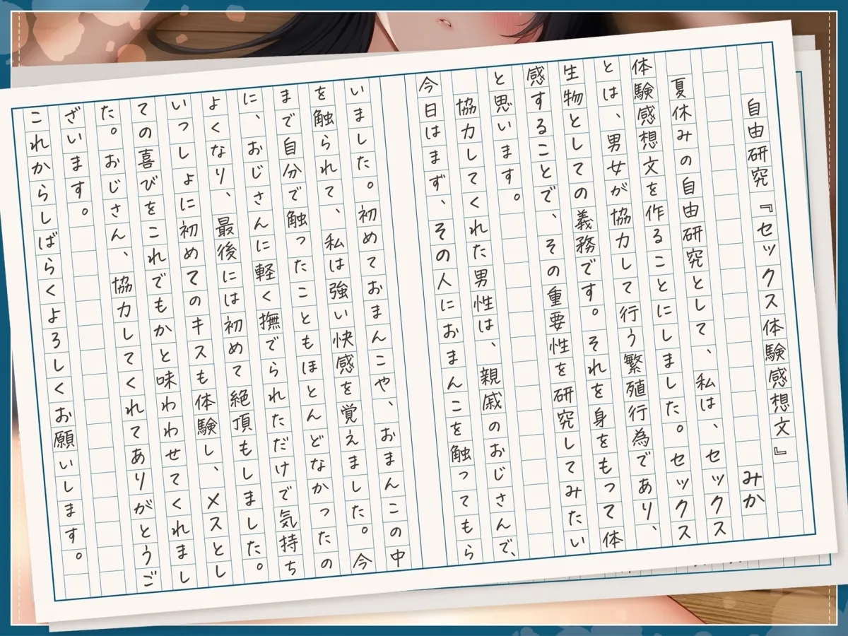 ✅早期限定特典あり✅【全編オホ声】催眠みかちゃんのSEX感想文〜オホ声ゆかちゃんの催眠日記の第二弾！〜
