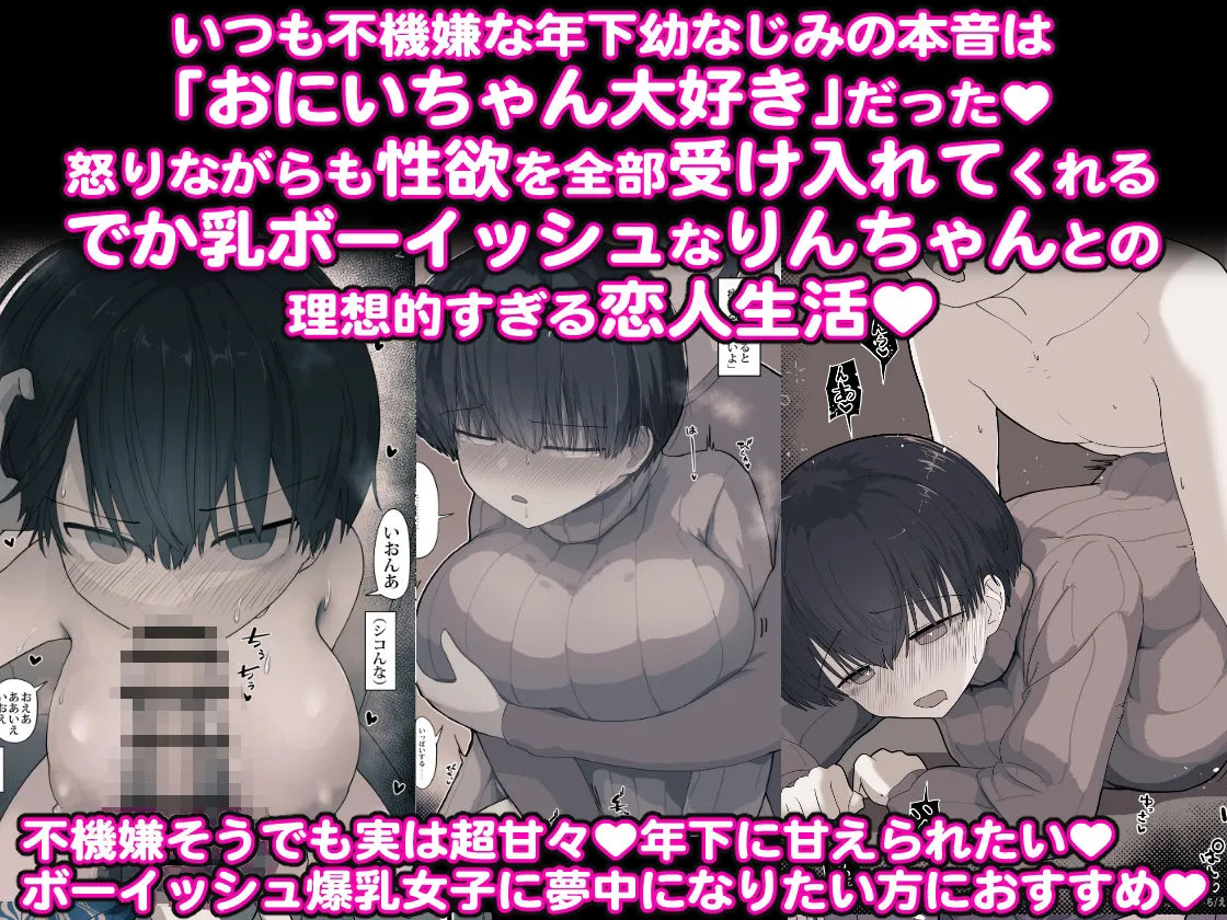 おとなりのでか乳ボーイッシュ年下幼なじみに怒られたいし愛されたい！ りんちゃん1 えいいちのまとめ2