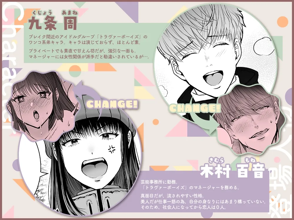 わんこ系アイドルはどうしても孕ませたいッ！！～マネージャーはオレのもの♡～【92p】