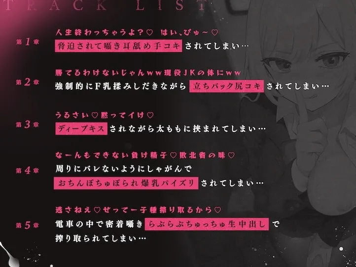 搾られ逆痴漢電車〜おにーさん、助けてくれてありがと♪…イけ♡オラ♡ 搾られ逆痴漢電車〜おにーさん、助けてくれてありがと♪…イけ♡オラ♡