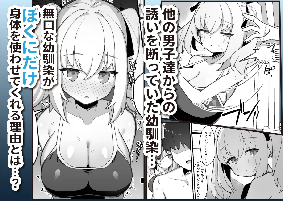 無口で無表情な幼馴染は僕のオナホ 無口で無表情な幼馴染は僕のオナホ