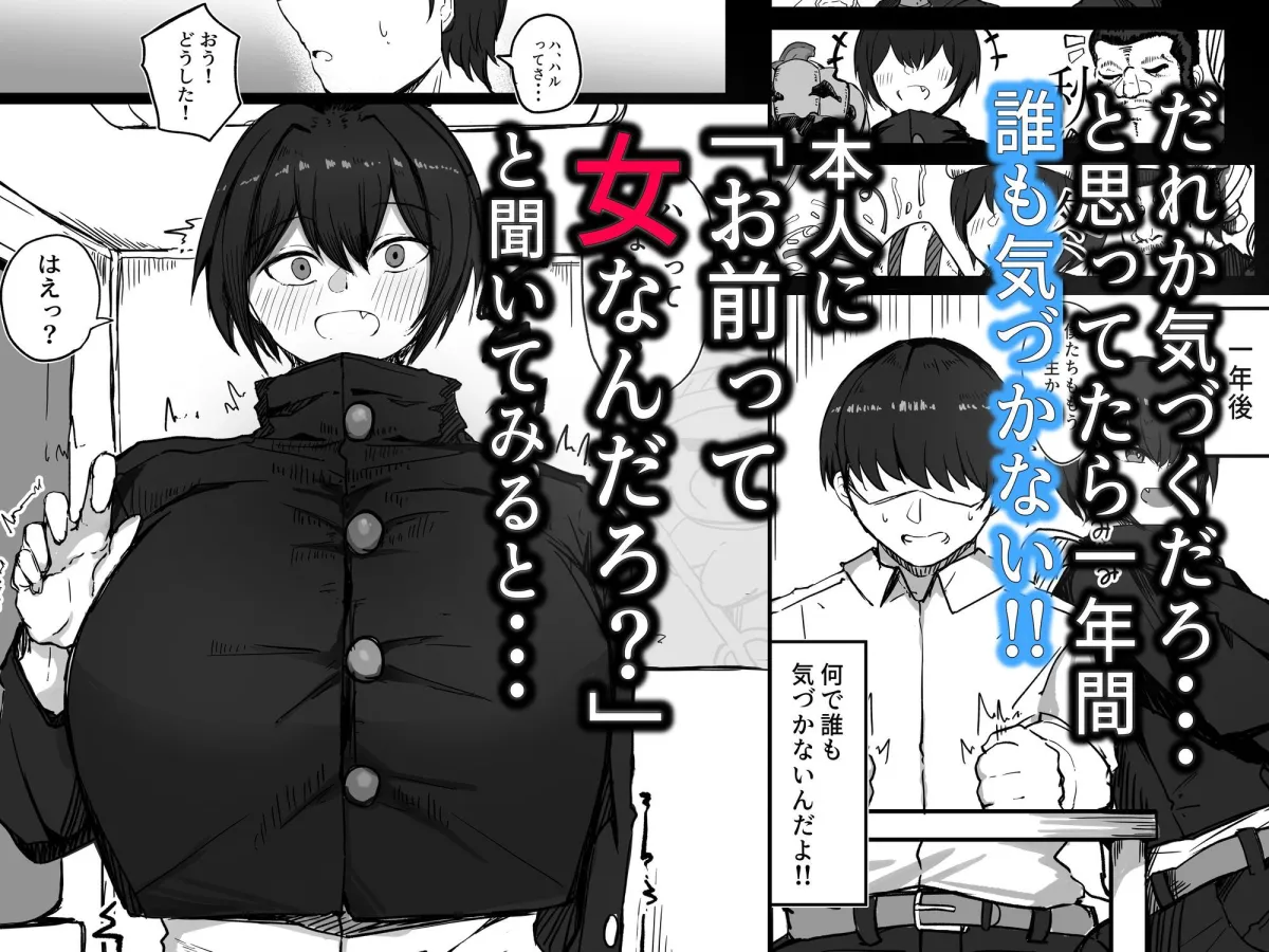 男子寮の相部屋はHの時ドスケベになる爆乳男装女子 男子寮の相部屋はHの時ドスケベになる爆乳男装女子