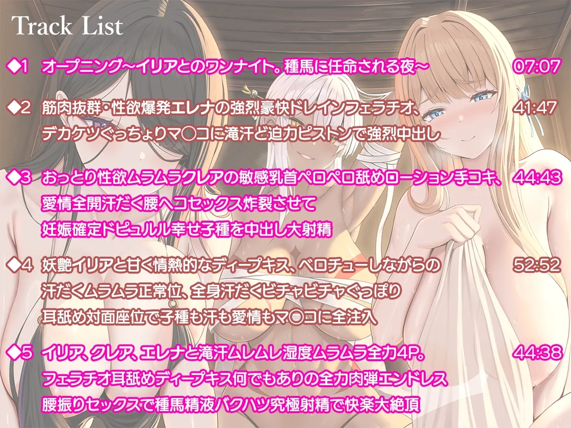 【圧迫密着汗だくムレムレ夜○い交尾】夜○いが当たり前の倫理観ぶっ飛び宿屋で、欲求不満の性豪お姉さん達に毎日夜○いされて限界搾精されるお話【ゾクゾク耳舐め吐息】 【圧迫密着汗だくムレムレ夜○い交尾】夜○いが当たり前の倫理観ぶっ飛び宿屋で、欲求不満の性豪お姉さん達に毎日夜○いされて限界搾精されるお話【ゾクゾク耳舐め吐息】