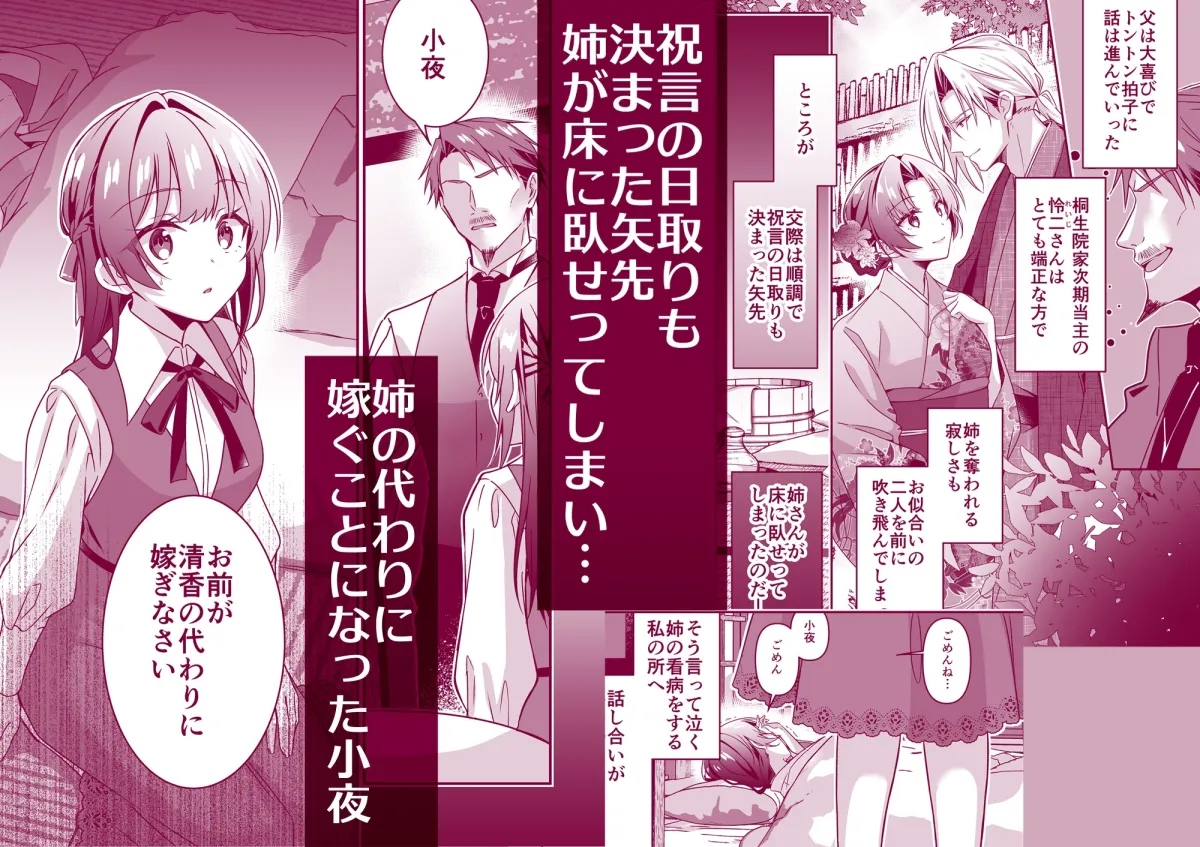 姉の代わりに嫁いだ私を孕ませて下さい 姉の代わりに嫁いだ私を孕ませて下さい