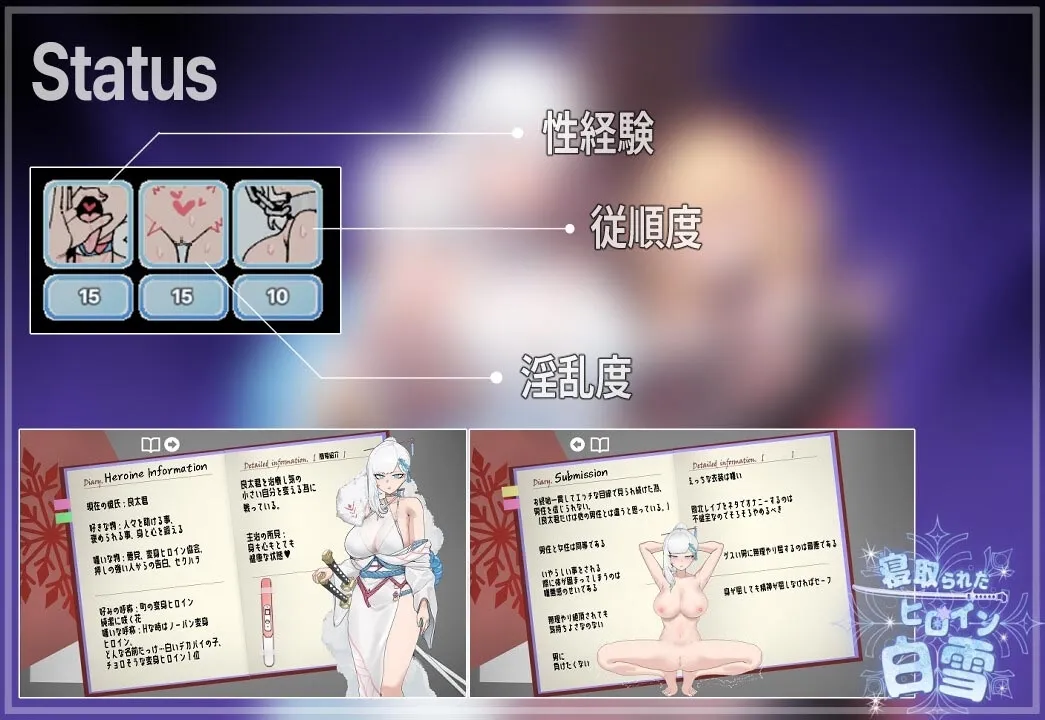 寝取られたヒロイン白雪