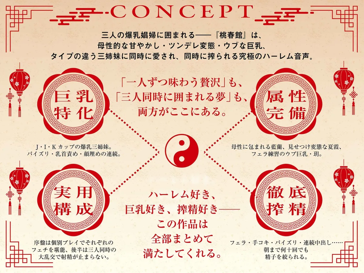 【おねしょた × 爆乳三姉妹】あまあま桃源郷 ～エッチなことなら何でも教えてくれるおっぱいのでかいおねえちゃんたちのところで精子を出すのがぼくの仕事です～