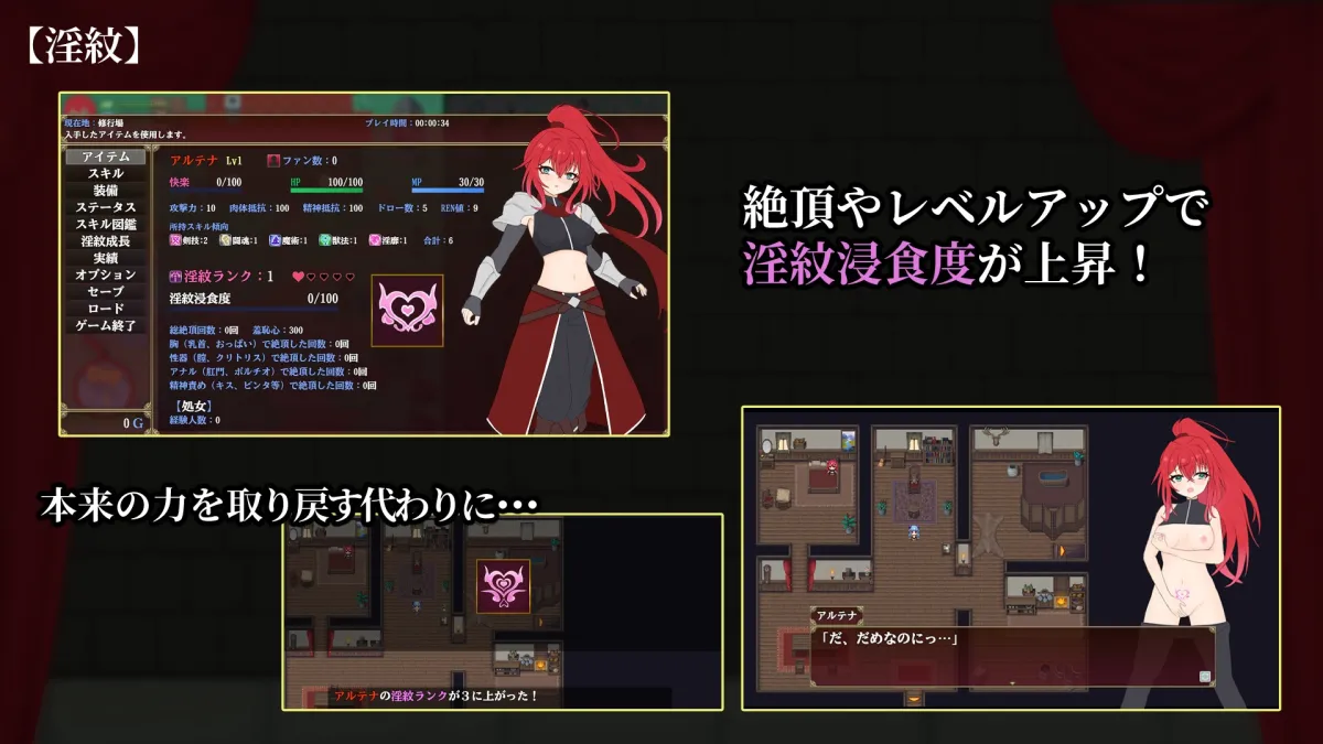 エクスタシーアリーナ~淫紋に封じられし最強剣姫~ エクスタシーアリーナ~淫紋に封じられし最強剣姫~