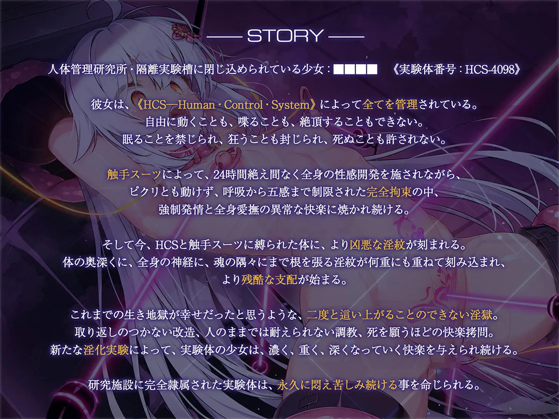 絶対服従プログラムVI  実験体4098  〜多重淫紋刻印実験〜