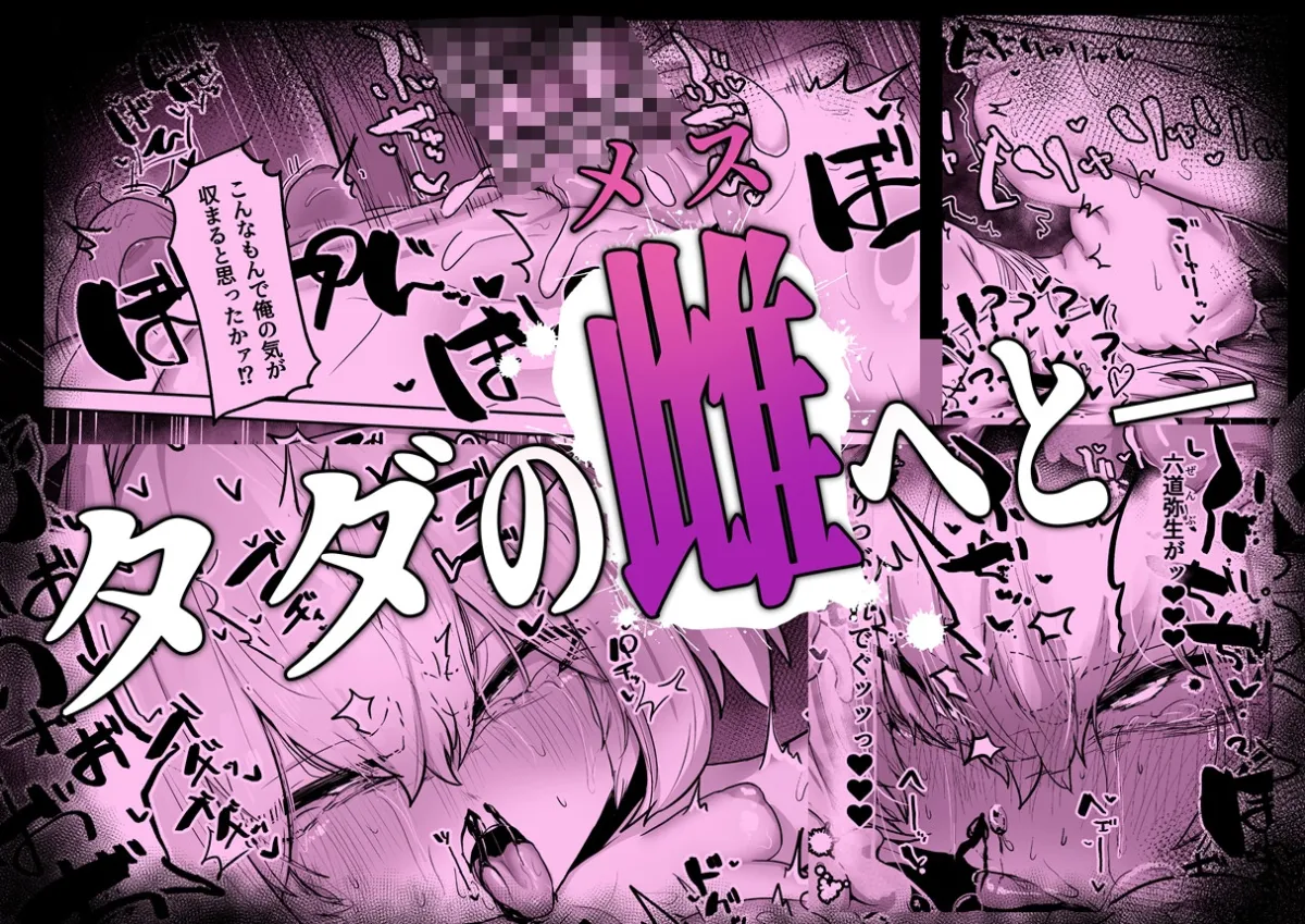 散華 ~最強格闘娘 メス堕ちレイプ~