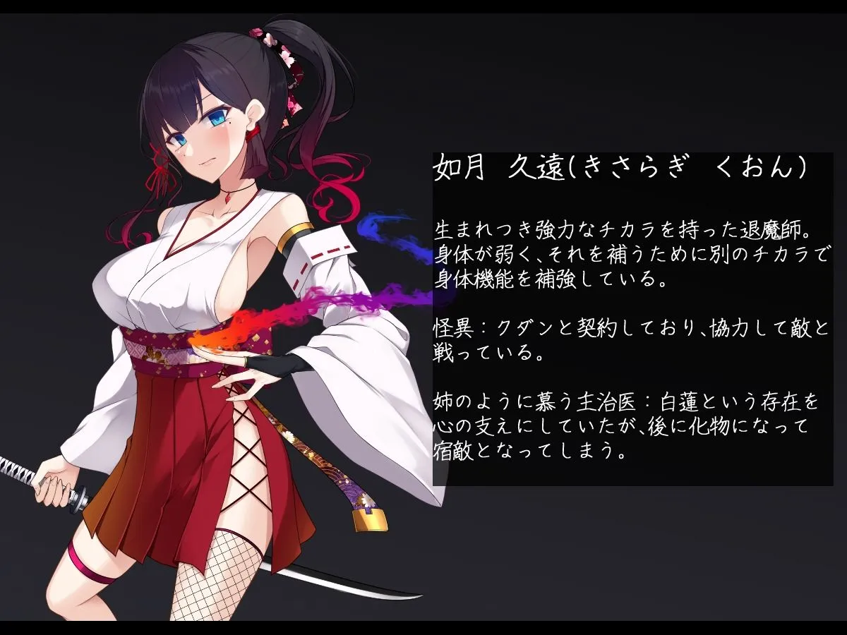退魔師 如月久遠 バッドエンド集:救いのない結末 退魔師 如月久遠 バッドエンド集:救いのない結末