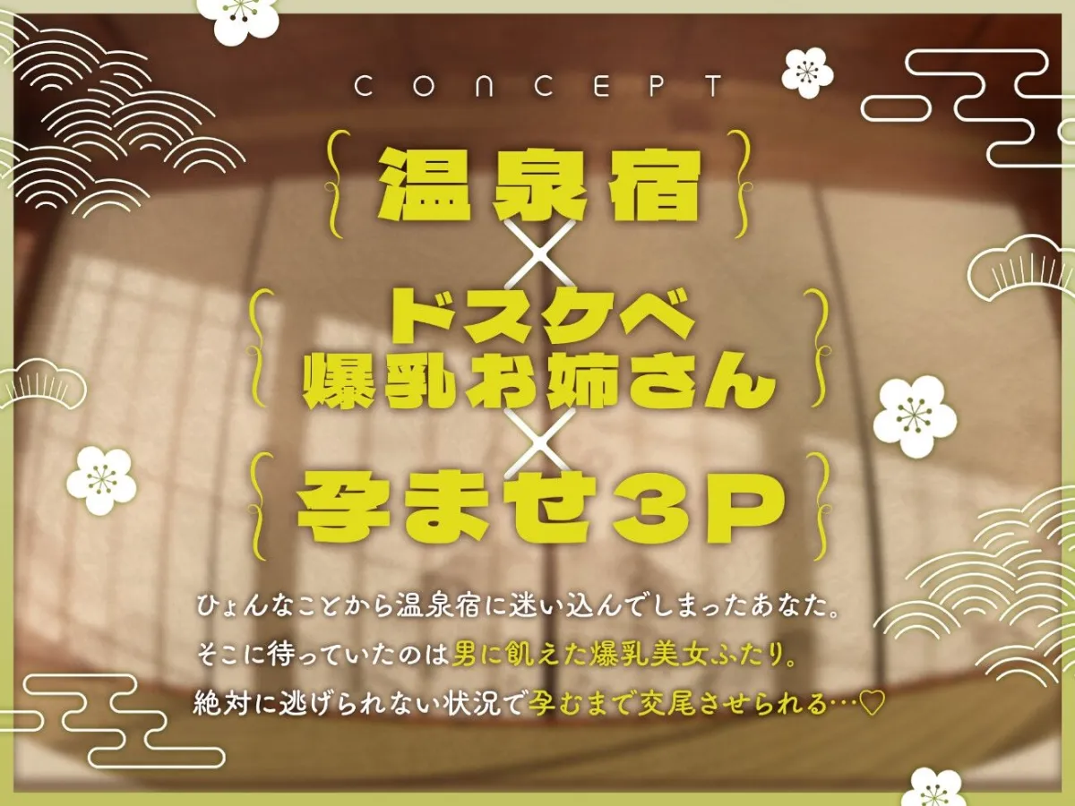 宿屋のドスケベお姉さん×2に夜○いされて搾精される夜 宿屋のドスケベお姉さん×2に夜○いされて搾精される夜