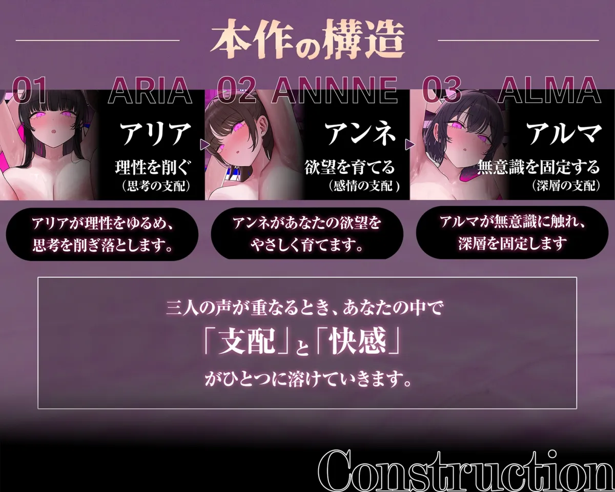 【イキ癖、脳侵食】快・楽・洗・脳~耳から犯され腰が勝手に動き出す『無抵抗射精実験』プログラム~ 【イキ癖、脳侵食】快・楽・洗・脳~耳から犯され腰が勝手に動き出す『無抵抗射精実験』プログラム~