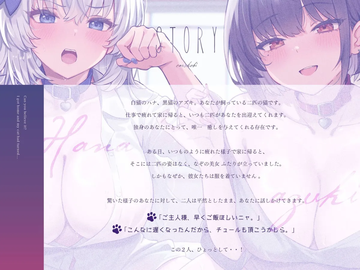 うちの猫がスケベな体で交尾をせがんでくる【KU100】