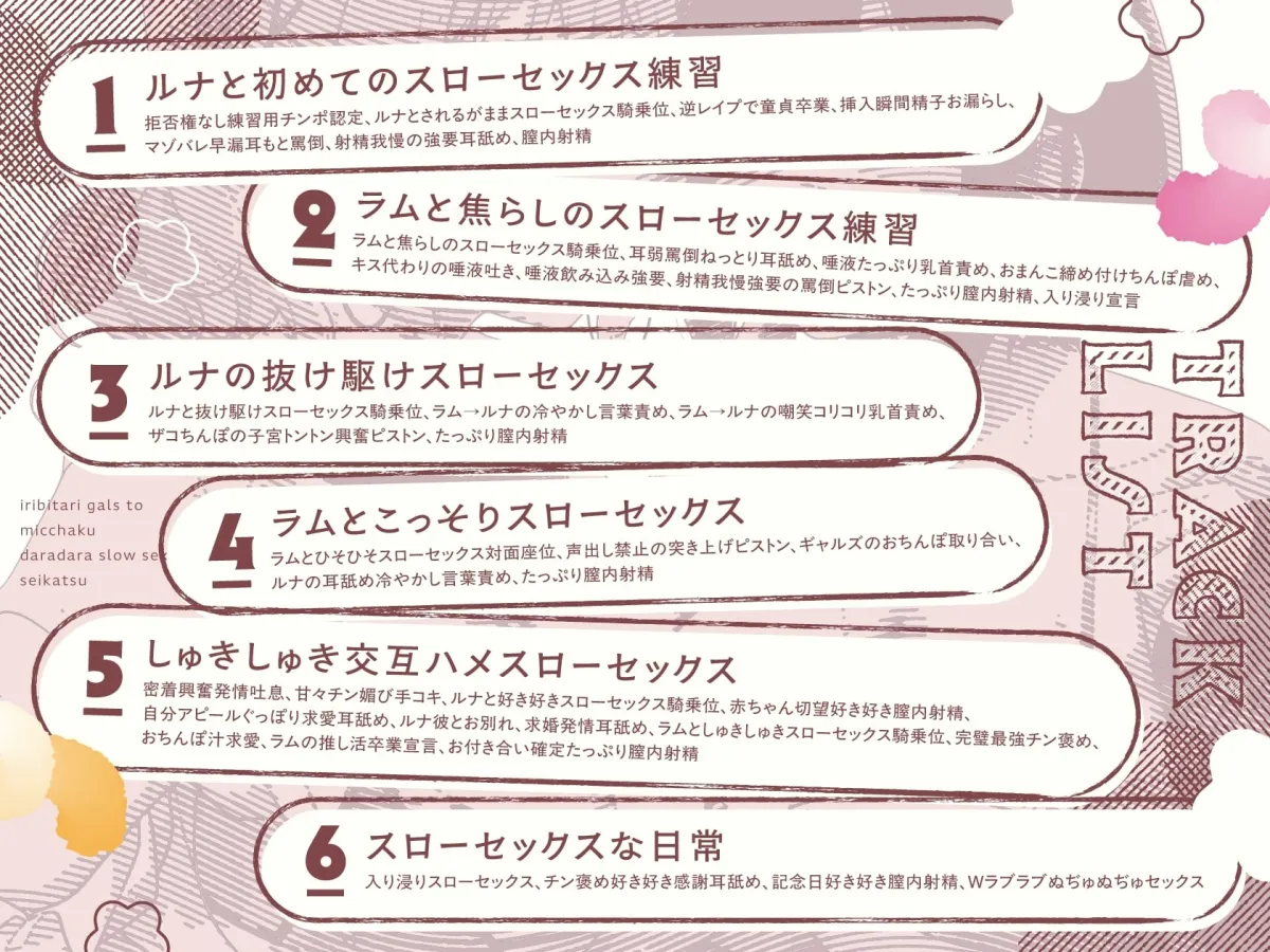 入り浸りギャルズと密着だらだらスローセックス性活〜竿役に選ばれた僕のチンポが擦り切れるまでWマンコで連続生ハメされて♡【囁き特化・全編たっぷり挿入】