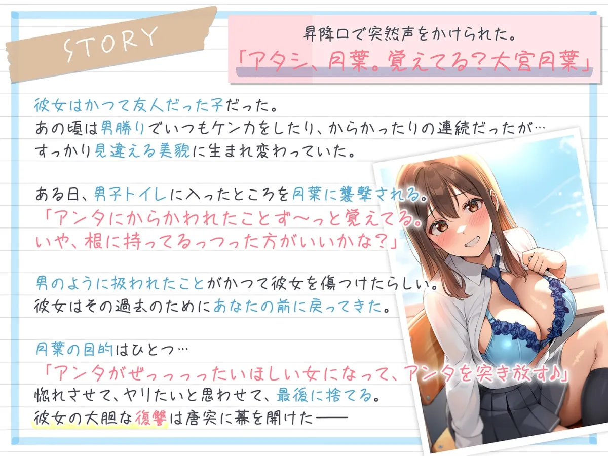 【期間限定55円】JKたちのアオイ春〜久しぶりに会ったら、美人になってた幼なじみとの淡い恋のASMR~<KU100> 【期間限定55円】JKたちのアオイ春〜久しぶりに会ったら、美人になってた幼なじみとの淡い恋のASMR~<KU100>