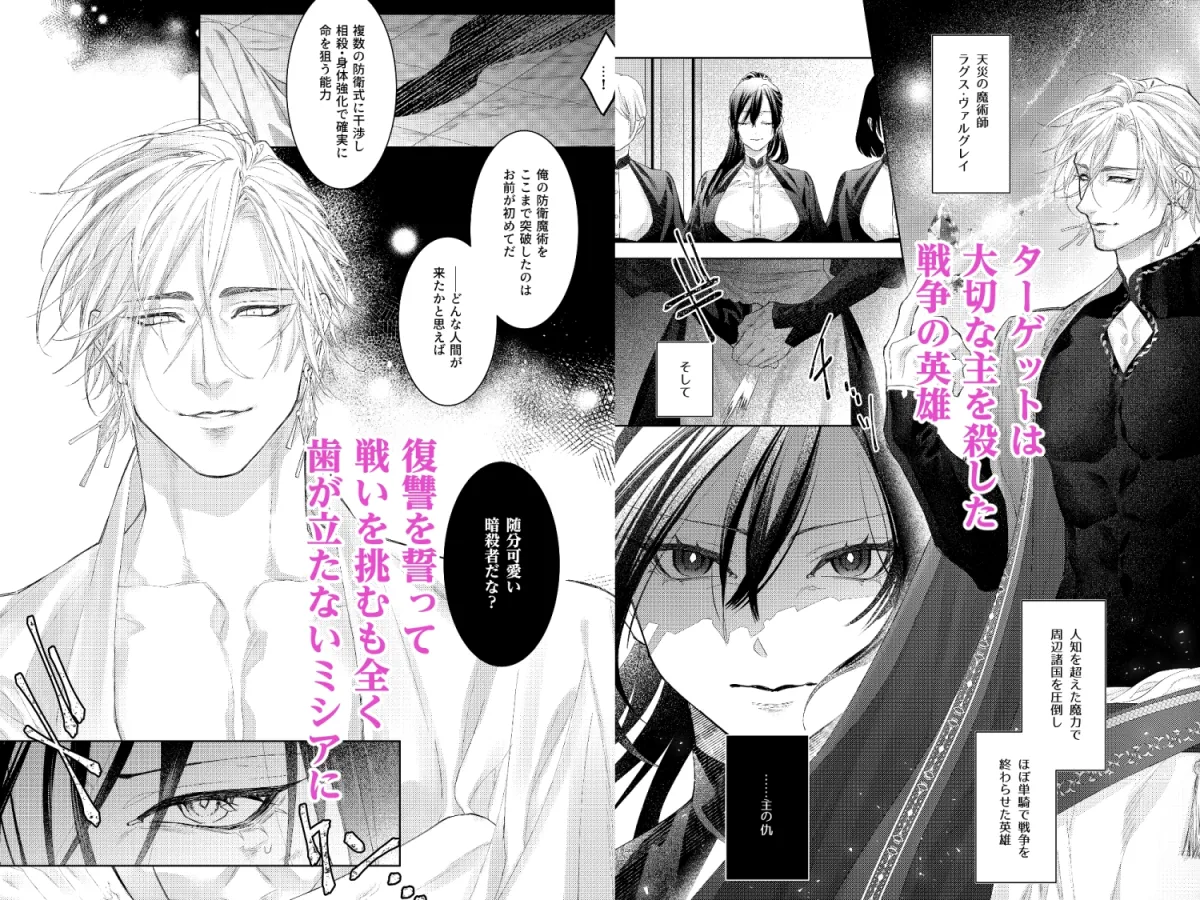 暗殺者は執着魔術師を殺せない