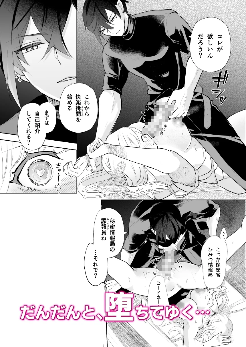 標的にスパイバレして快楽○問を受けました